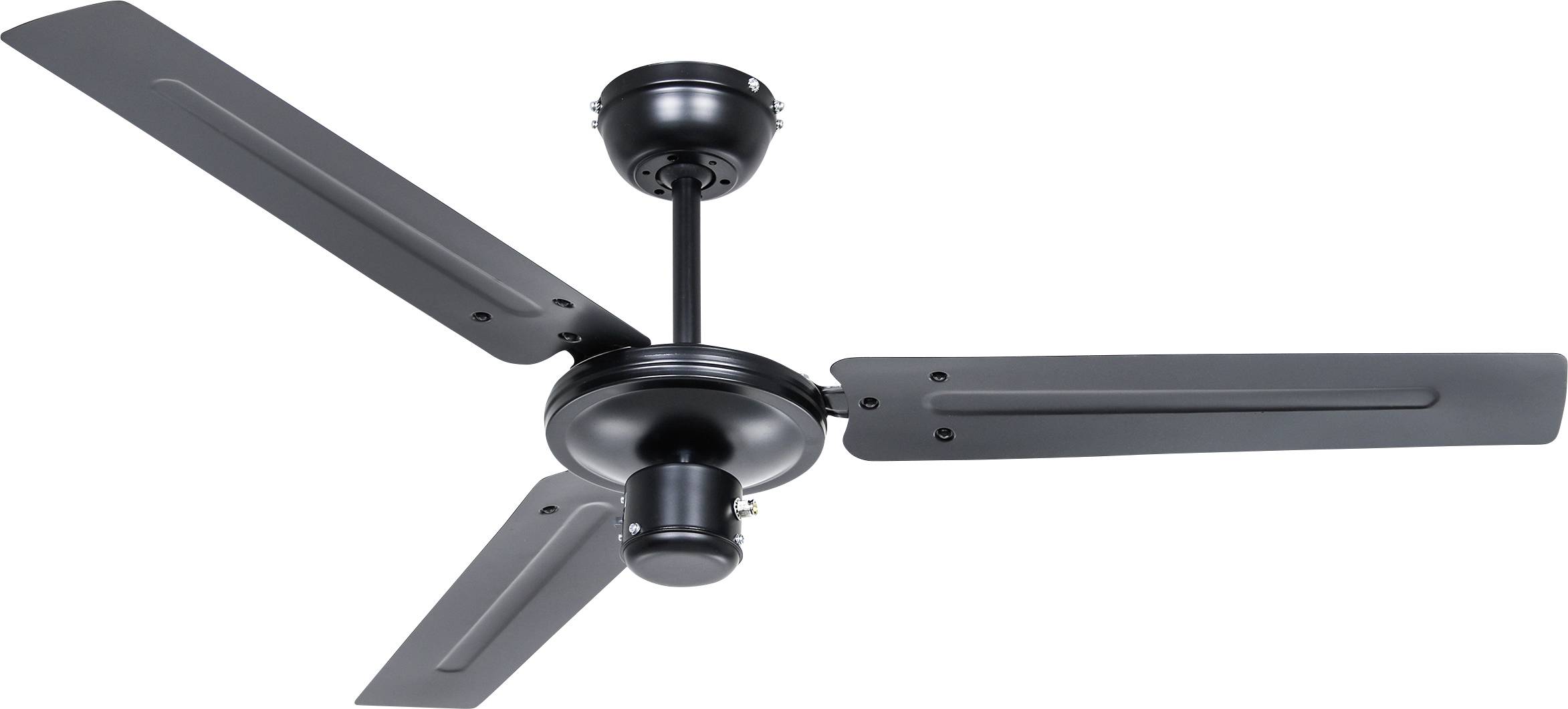 CasaFan TRISTAR-Z 120 SW Flügel Schwarz Wentylator sufitowy 59 W (Ø x W) 122 cm x 270 mm czarny tryb zimowy - obrazek 1