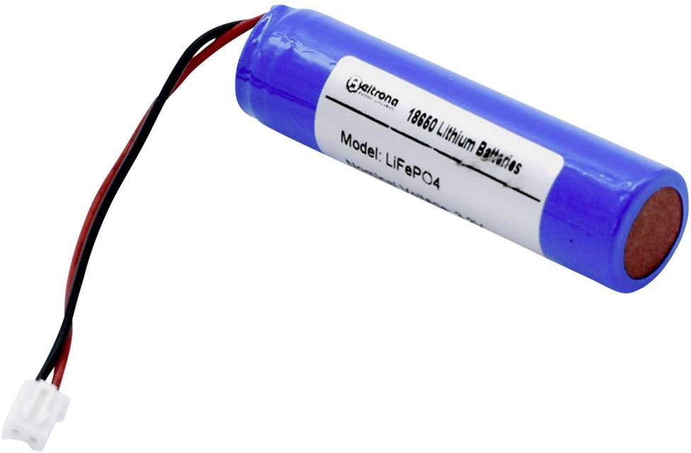 Beltrona 18650XH2.54 Akumulator specjalny 18650 wtyczka LiFePO 4 3.2 V 1500 mAh 1 szt. - obrazek 1