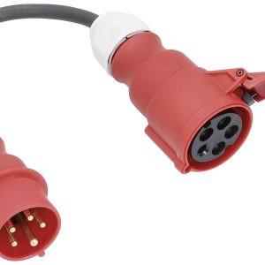 adapter AS Schwabe Adapterleitung E6 61376, gniazdka: 1, H07RN-F 5G 2,5 mm², 400 V, 16 A, 0.3 m