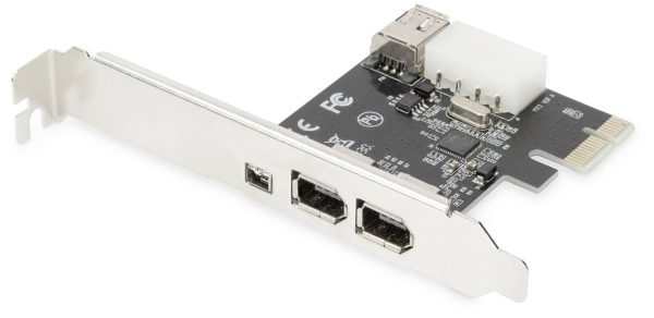 Karta kontrolera FireWire 400 Digitus DS-30201-5 DS-30201-5 3+1 Port PCIe