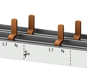 Siemens 5ST36760 Kompaktowa szyna pin-on, połączenie 10 mm² 1p/N 6x AFDD + 6x urządzenie kompaktowe 1 TE Szyna zbiorcza Siemens 5ST36760 Kompaktowa szyna pin-on, połączenie 10 mm² 1p/N 6x AFDD + 6x urządzenie kompaktowe 1 TE Szyna zbiorcza