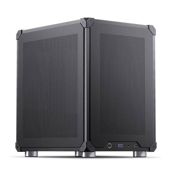 Jonsbo C6 Black Micro Tower Obudowa do komputera, Obudowa gamingowa czarny