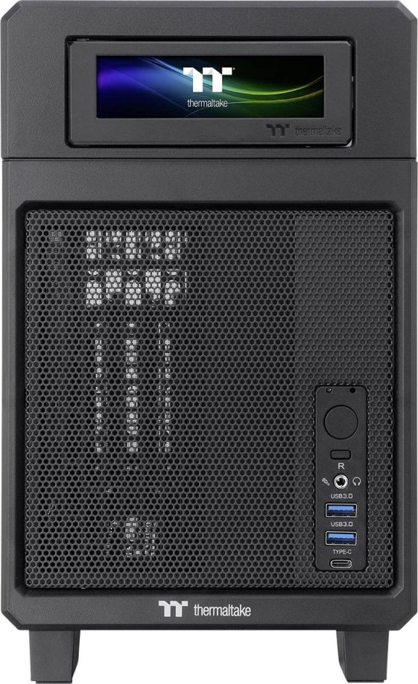 Thermaltake TR100 Black Mini Tower Obudowa gamingowa czarny z okienkiem