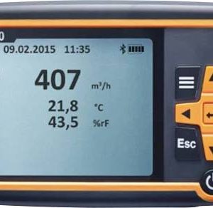 testo 0560 0420 testo 420 – Differenzdruckmessgerät für 0…120 Pa Manometr różnicy ciśnienia ciśnienie -120, 0.1, 700 –