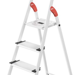 Hailo L80 ComfortLine 8040-407 aluminium Drabina składana ze stopniem zaw. wkładkę na narzędzia Maksymalna wysokość robo Hailo L80 ComfortLine 8040-407 aluminium Drabina składana ze stopniem zaw. wkładkę na narzędzia Maksymalna wysokość robo