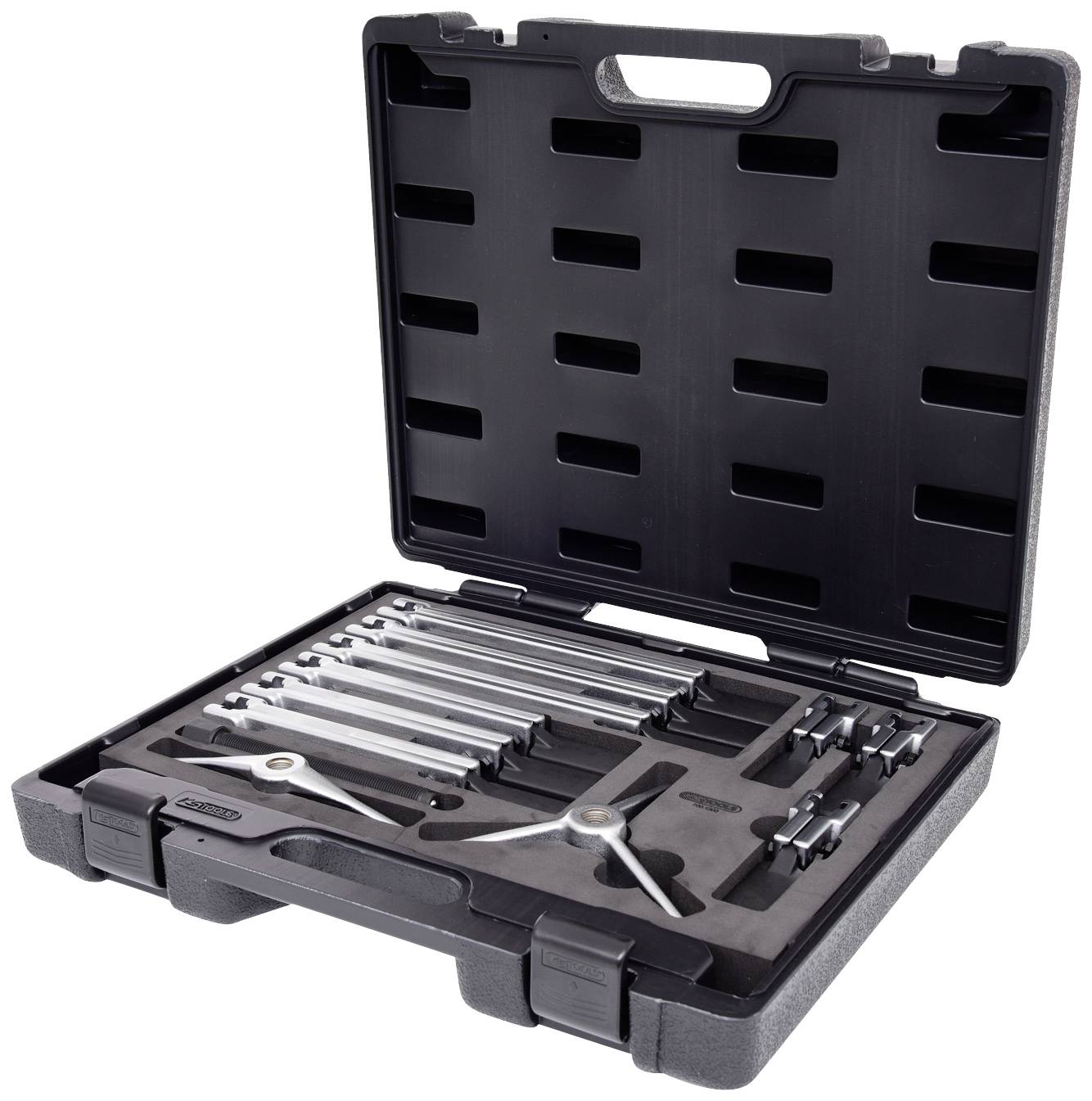 KS Tools 7001300 Zestaw do ściągania Zakres mocowania 100 … 260 mm Ilośc haków 3 - obrazek 1