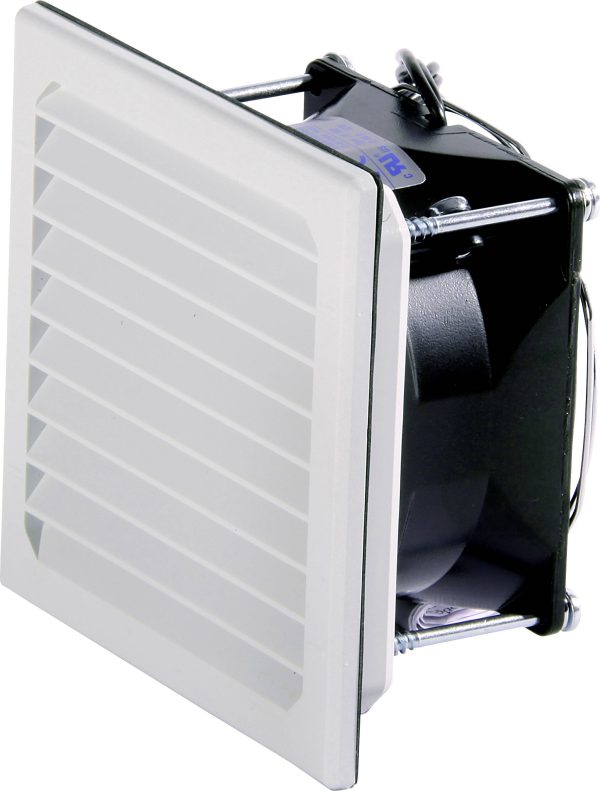 Elmeko 10 115 550 Wentylator z filtrem LV 100 24V DC, 2.2 W, 3300 U/min
