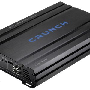 Crunch GPX4400.1D Wzmacniacz cyfrowy jednokanałowy 4400 W Regulacja głośności / tonów niskich / wysokich Pasuje do (Mark
