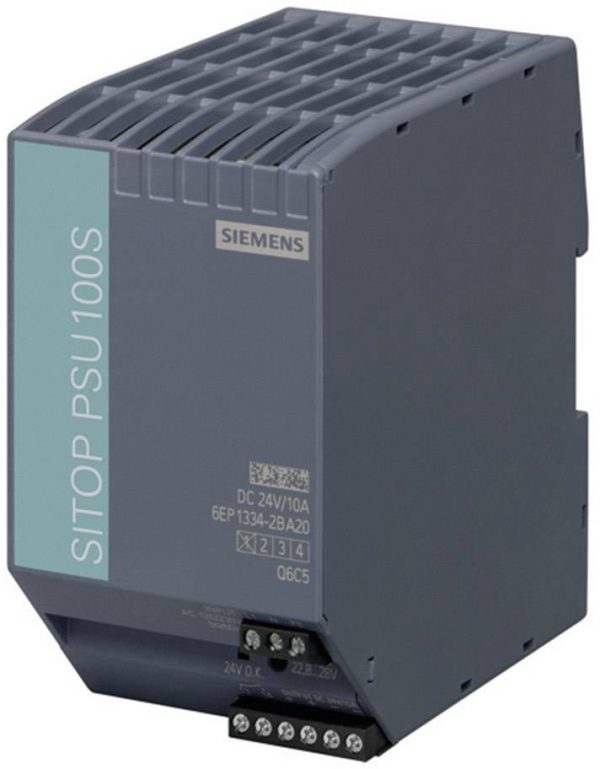 Siemens 6EP13342BA20 Zasilacz na szynę DIN 24 V/DC 10 A 240 W Ilość wyjść:1 x Opis 1 szt.