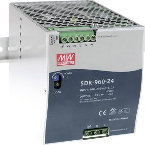 Zasilacz na szynę DIN MEAN WELL SDR-960-48, 48 V/DC, 20 A, 960 W Zasilacz na szynę DIN MEAN WELL SDR-960-48, 48 V/DC, 20 A, 960 W