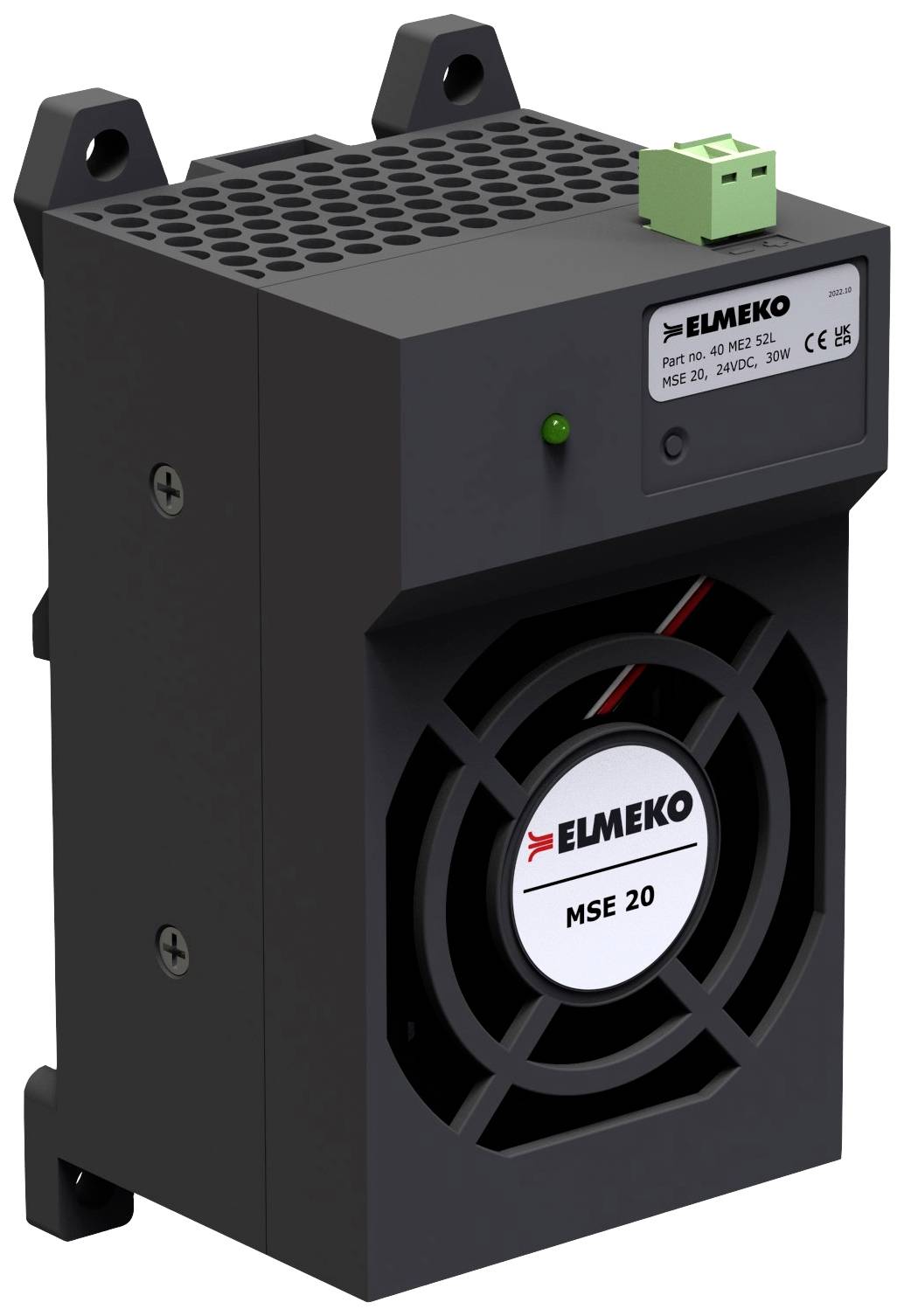 Elmeko MSE 20, 12 V DC, 24 W Osuszacz powietrza 12 V/DC 24 W (S x W x G) 64 x 124 x 67 mm 1 szt. - obrazek 1