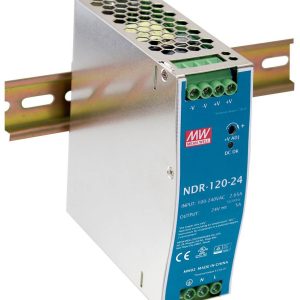 Zasilacz na szynę DIN MEAN WELL NDR-120-48, 48 V, 2.5 A, 120 W Zasilacz na szynę DIN MEAN WELL NDR-120-48, 48 V, 2.5 A, 120 W