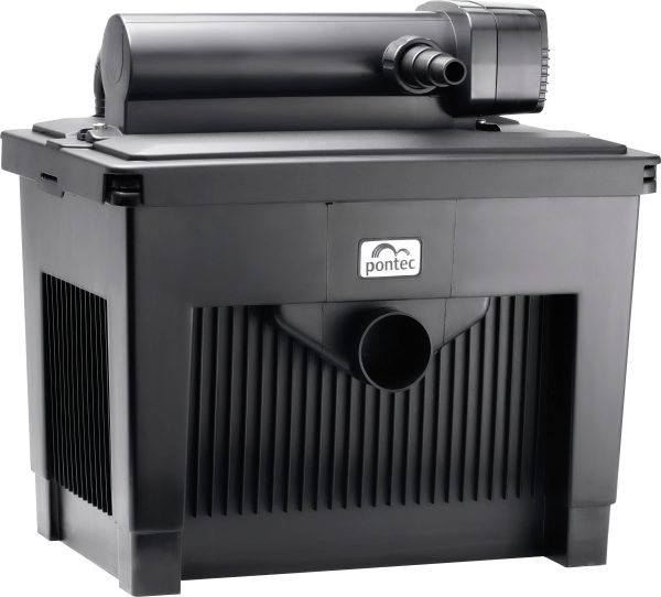 Pontec 93275 MultiClear Set 25000 Filtr przepływowy z osadnika UVC