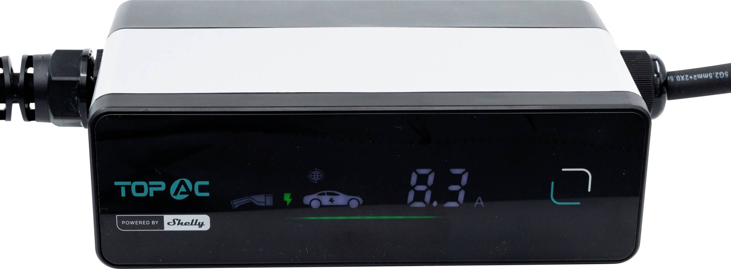 Shelly TopAC Portable EV Charger 11kW Shelly Zasilacz Wi-Fi, Bluetooth - obrazek 1