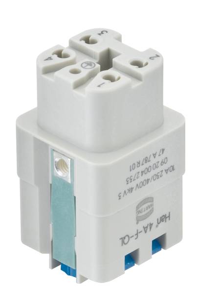 HARTING 09200042733 Wstawka pinowa męska 09 20 004 2733, seria Han® A, 1 szt.