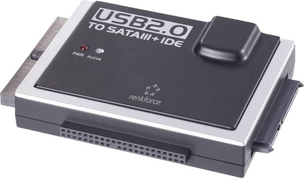 Konwerter USB 2.0 na IDE+SATA renkforce