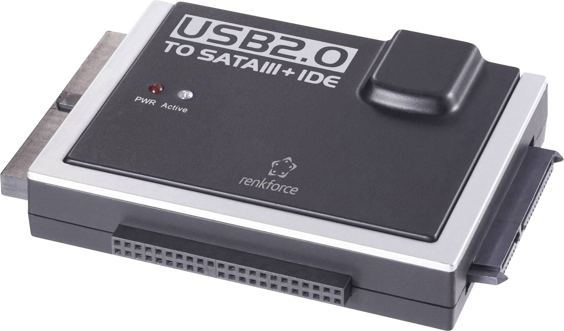 Konwerter USB 2.0 na IDE+SATA renkforce - obrazek 1
