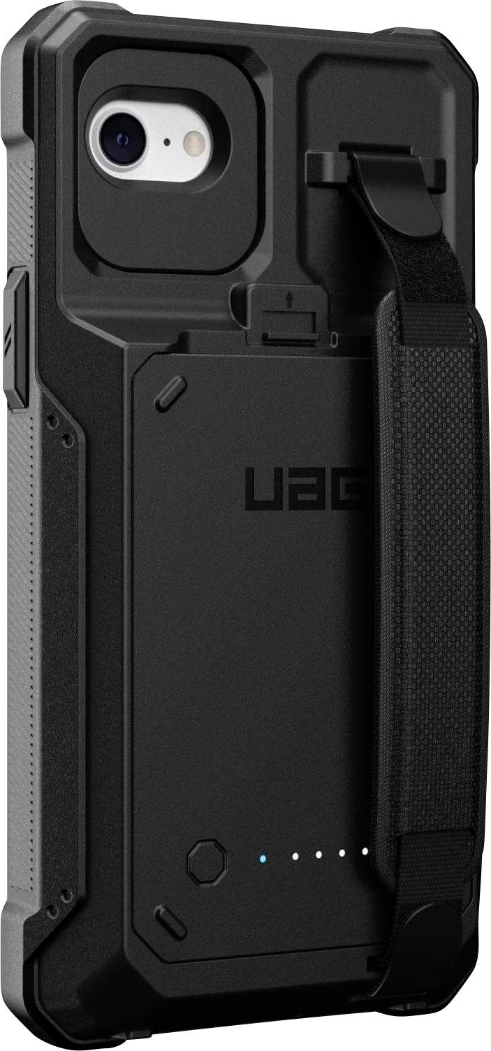 Urban Armor Gear WF0000044040 Etui na zasilacz Apple iPhone SE (2022), iPhone SE (2020) czarny Zintegrowana bateria WF00 - obrazek 1