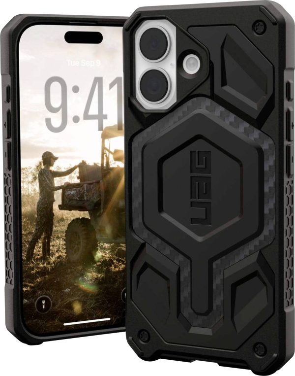 Urban Armor Gear Case Apple iPhone 17 karbonowy 114516114242