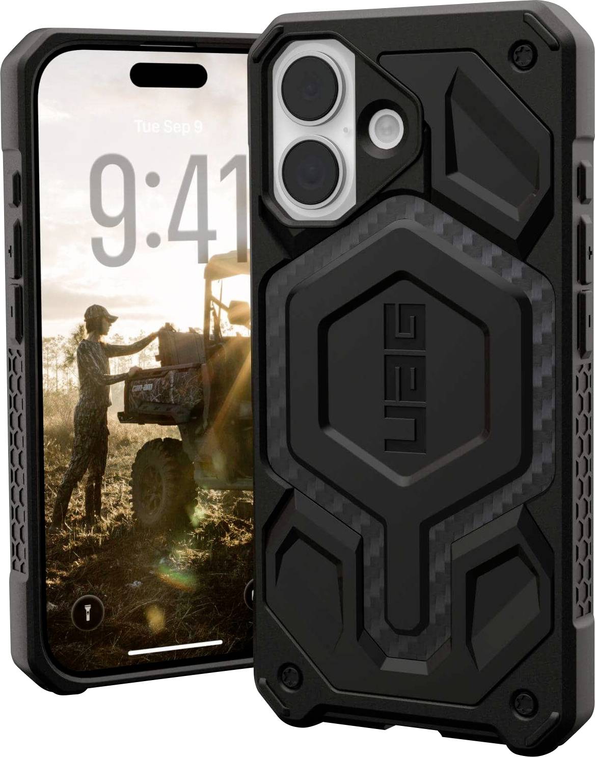 Urban Armor Gear Case Apple iPhone 17 karbonowy 114516114242 - obrazek 1