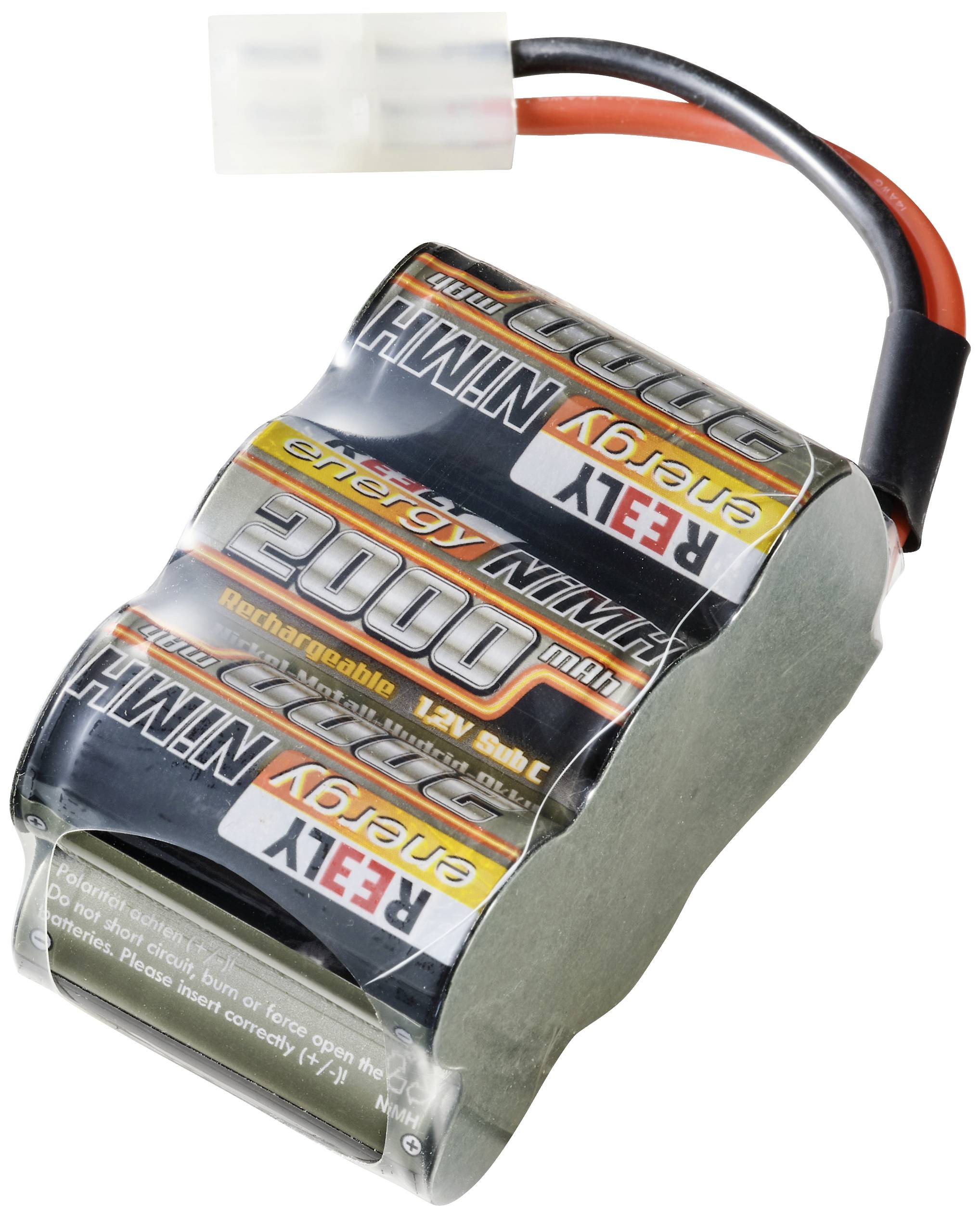 Pakiet akumulatorów (NiMH) 7.2 V 2000 mAh Reely Blok Tamiya - obrazek 1