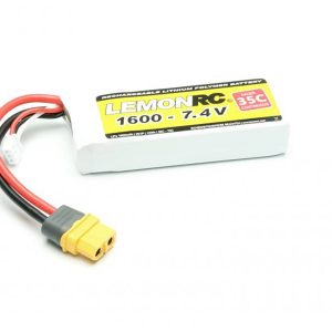 Pakiet akumulatorów (LiPo) 7.4 V 1600 mAh 35 C LemonRC Softcase XT60 Pakiet akumulatorów (LiPo) 7.4 V 1600 mAh 35 C LemonRC Softcase XT60