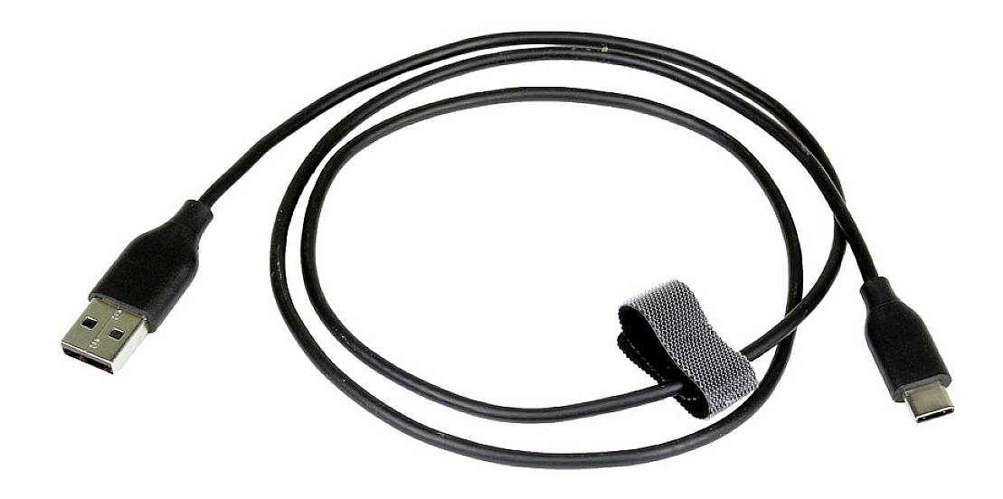 Zebra CBL-TC5X-USBC2A-01 Kabel USB skanera czarny USB-C® - obrazek 1