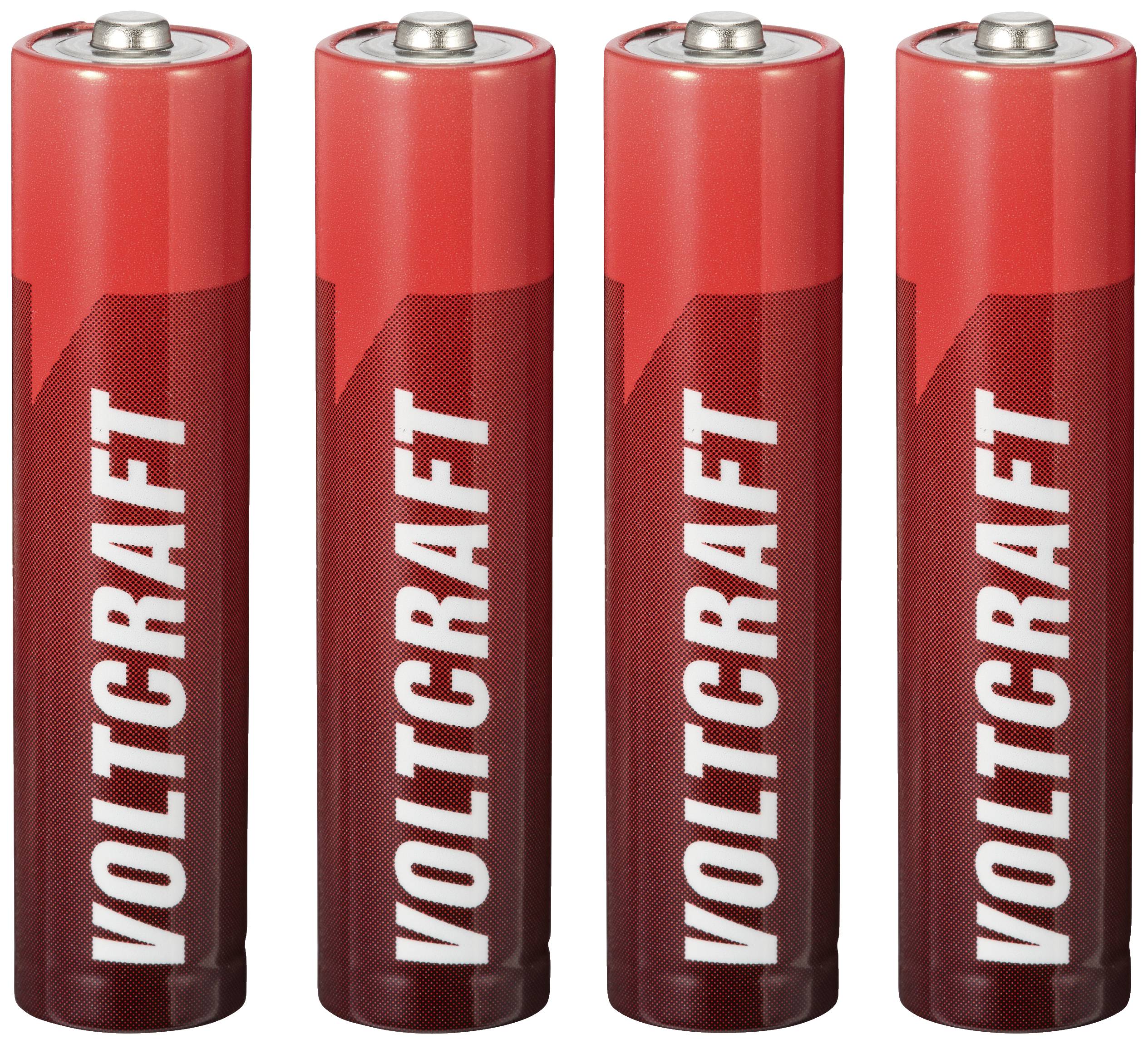 Bateria AAA/R03 VOLTCRAFT Industrial LR03 1350 mAh 1.5 V 4 szt. - obrazek 1