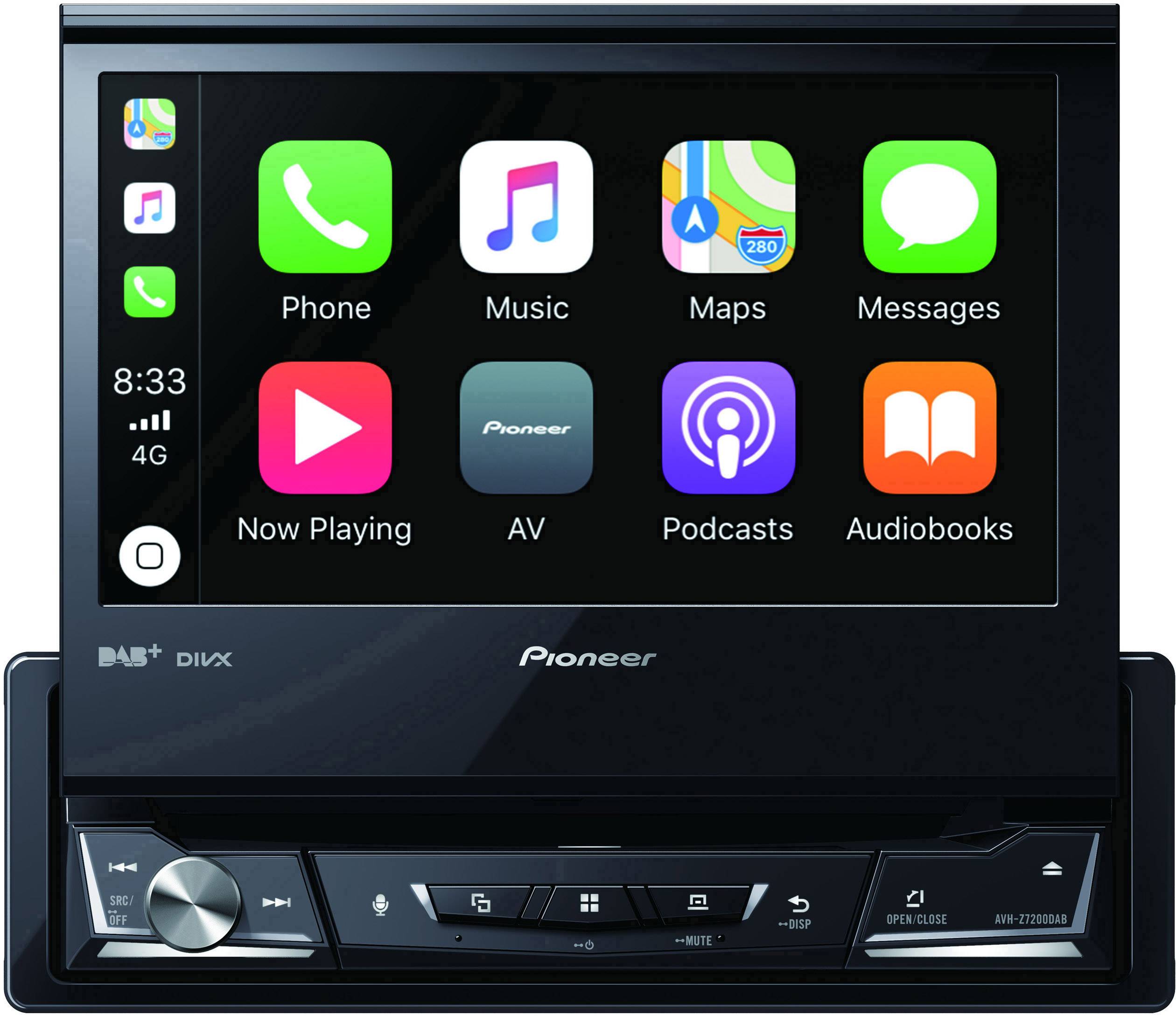 Odtwarzacz multimedialny Pioneer AVH-Z7200DAB, 4 x 50 W - obrazek 1