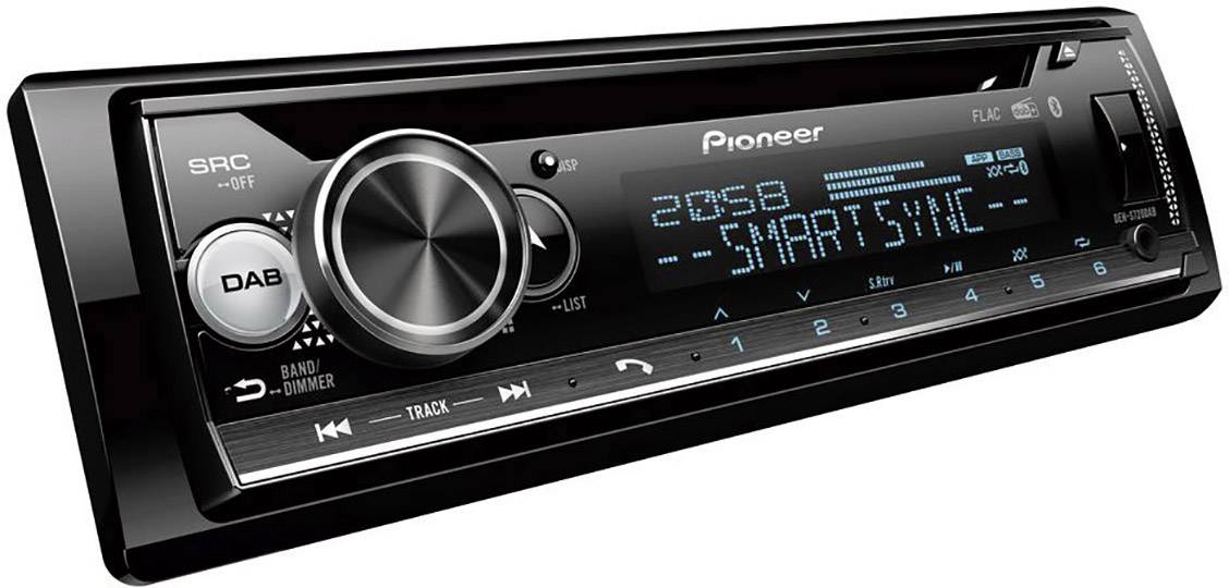 Pioneer DEH-S720DAB Radio samochodowe Tuner DAB+, Zestaw głośnomówiący Bluetooth® , Aplikacja Radiowa - obrazek 1