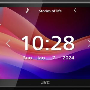 Odtwarzacz multimedialny Double Din JVC, 4 x 50 W