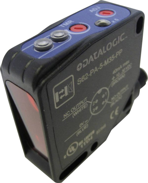 Fotokomórka Datalogic S62-PA-5-M01-PP 956201831, 10 – 30 V/DC, 1 szt.