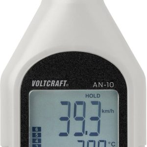 Anemometr VOLTCRAFT AN-10 VC-8314270, 0.3 do 30 m/s, -10 do 50 °C