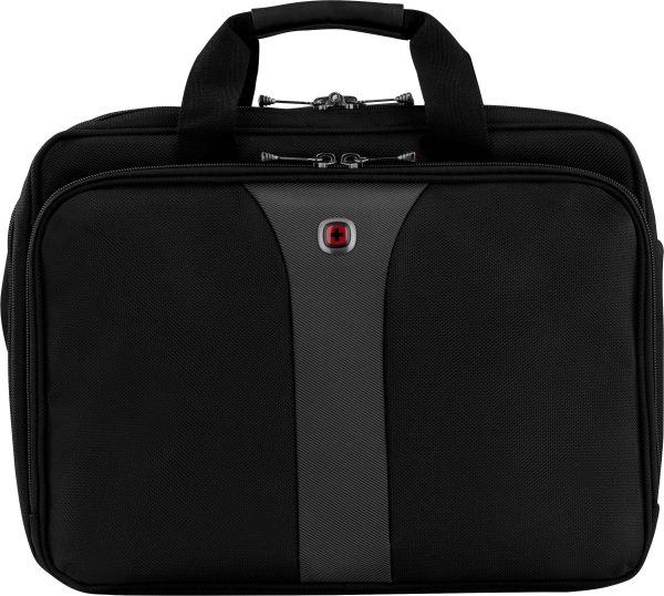 Torba na laptopa Wenger Legacy Double Gusset 600648, 40,6 cm (16″) , (S x W x G) 13 x 30 x 39 cm, czarny, szary