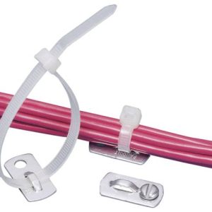 Panduit Cable Tie Mount Podstawa opaski kablowej przykręcany, nity MBMS-S10-CY Zakres średnicy wiązki 127 mm (max) bezba Panduit Cable Tie Mount Podstawa opaski kablowej przykręcany, nity MBMS-S10-CY Zakres średnicy wiązki 127 mm (max) bezba