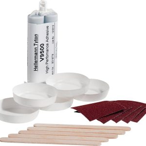 HellermannTyton 627-95001 Klej dwuskładnikowy do rurek termokurczliwych i wyprasek V9500 Epoxy Kit-EP-BK, 1 szt. HellermannTyton 627-95001 Klej dwuskładnikowy do rurek termokurczliwych i wyprasek V9500 Epoxy Kit-EP-BK, 1 szt.