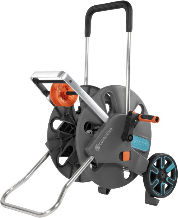 GARDENA 18520-20 Schlauchwagen CleverRoll L Easy Bęben na wąż 1 szt. szary, turkusowy, pomarańczowy