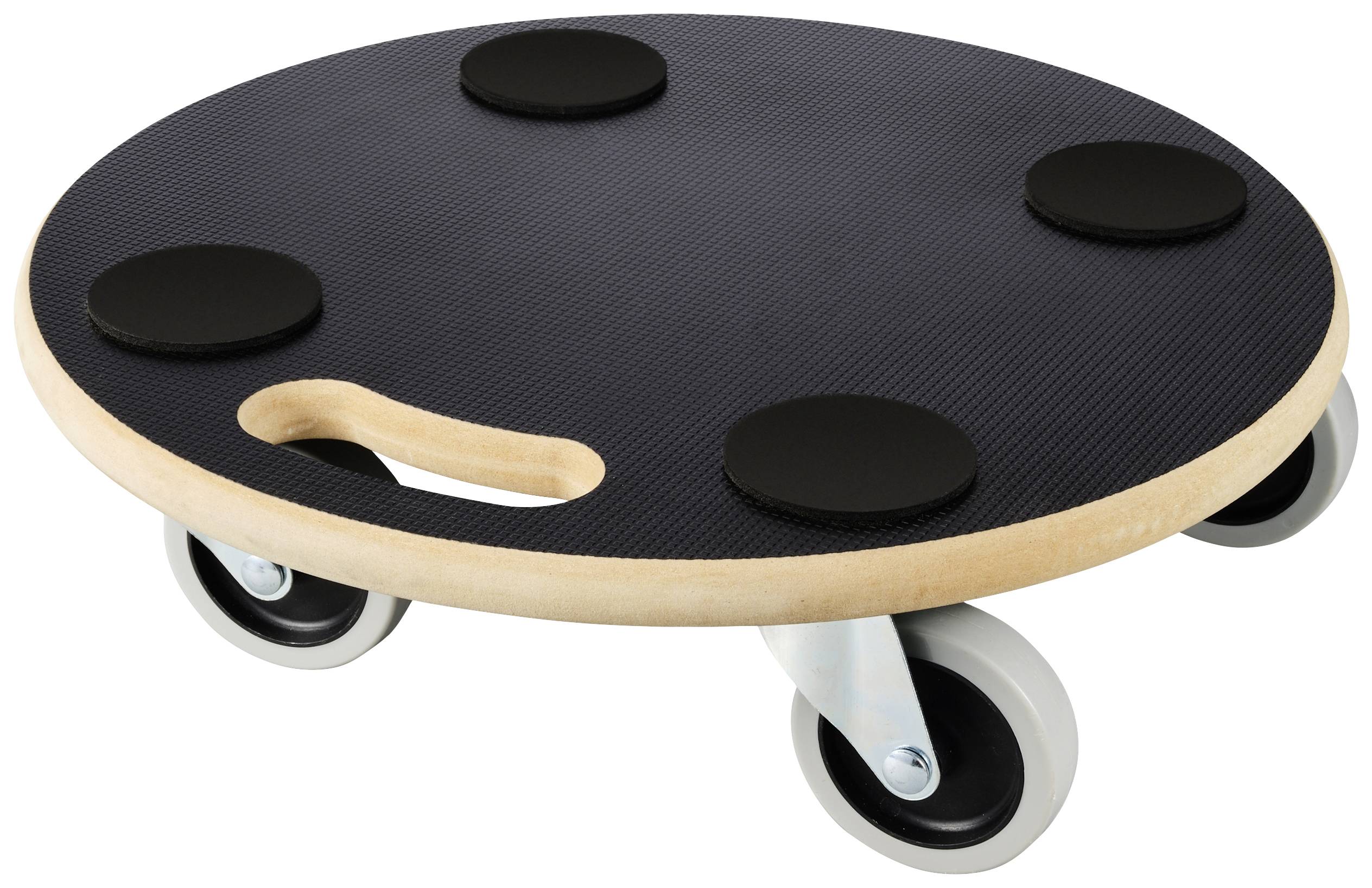 Wózek płaski TOOLCRAFT TO-8997048 MDF Maksymalne obciążenie: 200 kg 380 mm x 380 mm x 105 mm Ilość rolek 4 - obrazek 1