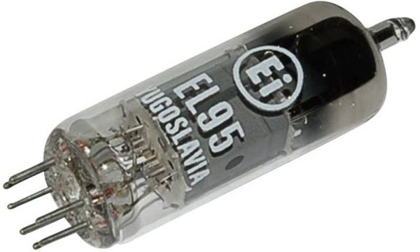 Lampa elektronowa EL EL 95 = 6 DL 5 BTB Vertrieb EL 95 = 6 DL 5 Ilość styków 7 Trzonek miniaturowy Opis: Pentoda końcowa
