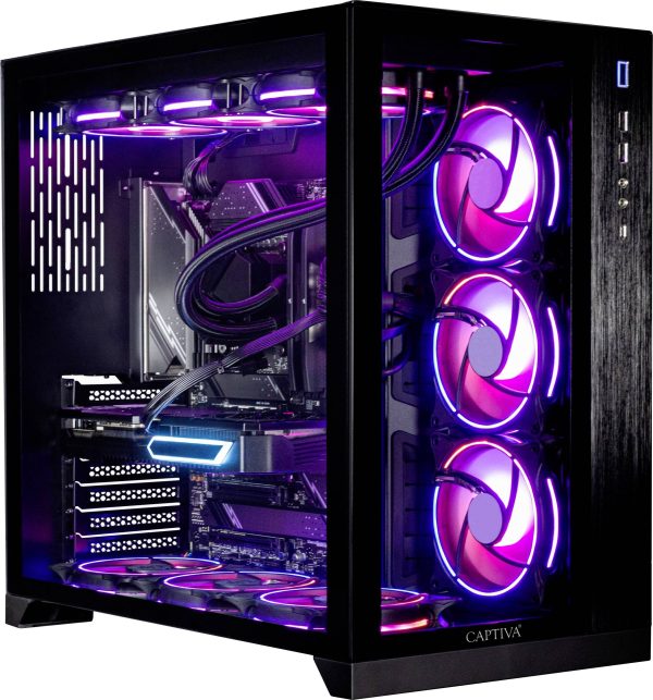 Captiva Komputer gamingowy Ultimate Gaming I89-252 Intel® Core™ i9 i9-14900KF 128 GB RAM 2 TB SSD Nvidia GeForce® RTX™ 5