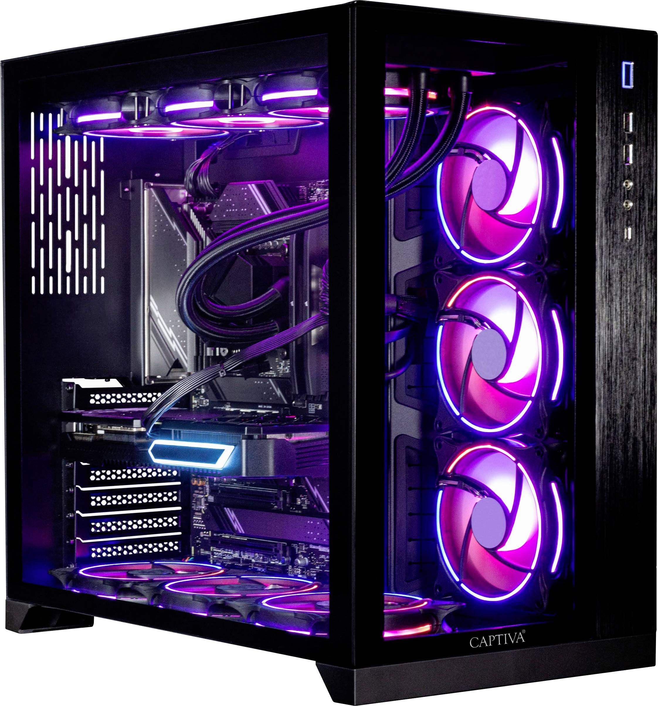 Captiva Komputer gamingowy Ultimate Gaming I89-252 Intel® Core™ i9 i9-14900KF 128 GB RAM 2 TB SSD Nvidia GeForce® RTX™ 5 - obrazek 1