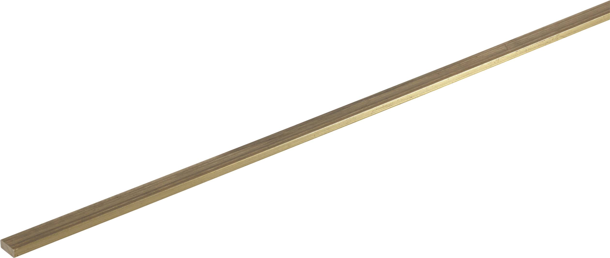 Profil płaski, Modelcraft, 500 x 2 x 1,5 mm, mosiądz - obrazek 1