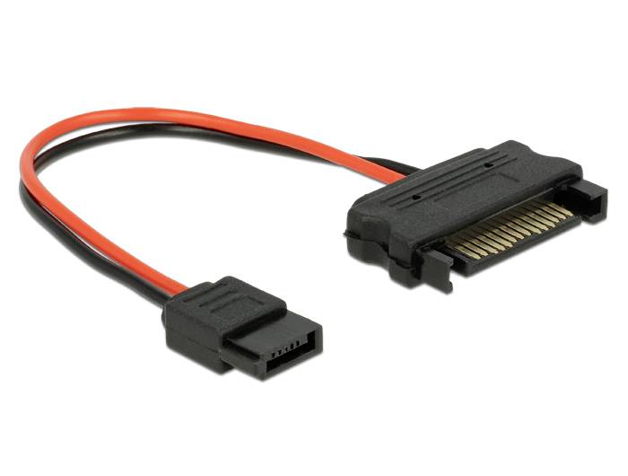 kabel SATA Delock DeLOCK - Stromkabel - SATA-Stromstecker (M) 84873, 0.1 m - obrazek 1