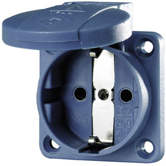 MENNEKES 11031 Gniazdo zmontowane IP54 niebieski - obrazek 1