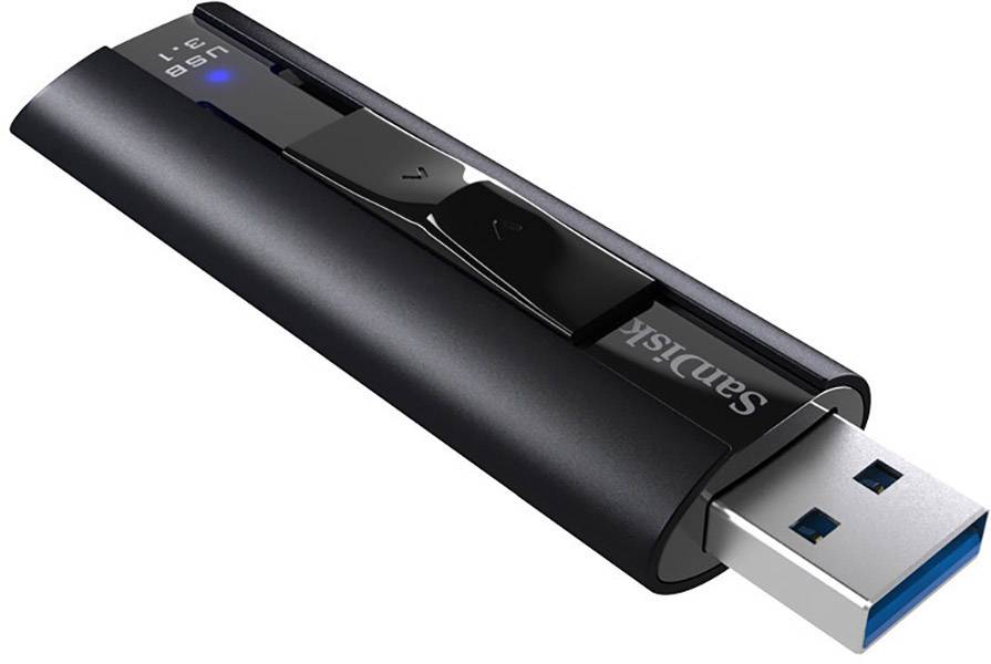 SanDisk Cruzer Extreme PRO® Pendrive USB 128 GB czarny SDCZ880-128G-G46 USB 3.2 Gen 2 - obrazek 1