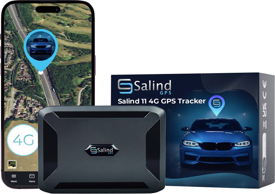 Salind GPS SALIND 114 G Nadajnik GPS śledzenie pojazdu czarny 1 szt. - obrazek 1