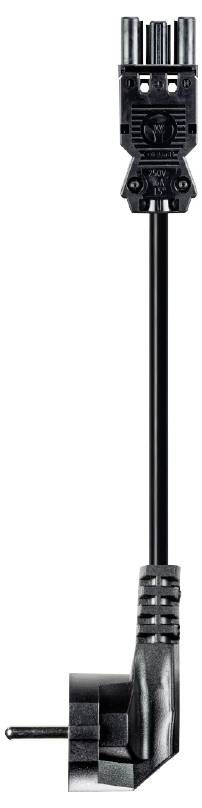 Przewód połączeniowy Wieland Electric 92.238.2007.1 czarny 2 m