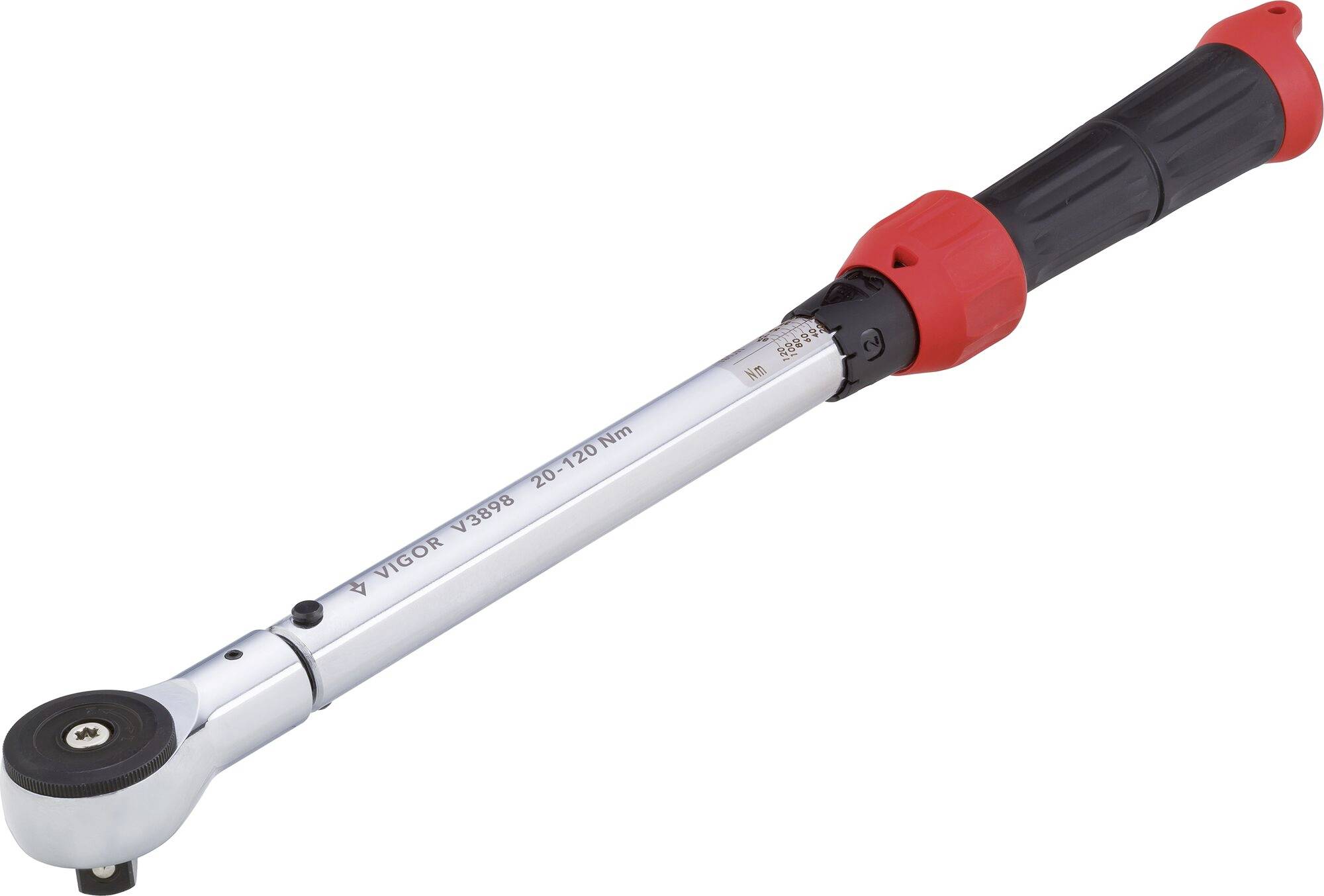 Hazet V3898 V3898 Klucz dynamometryczny z grzechotką 1/2" (12.5 mm) 20 - 120 Nm - obrazek 1