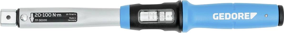 Gedore TF-SE100 3278522 Klucz dynamometryczny nasadowy kwadrat 9 x 12 mm 20 - 100 Nm - obrazek 1