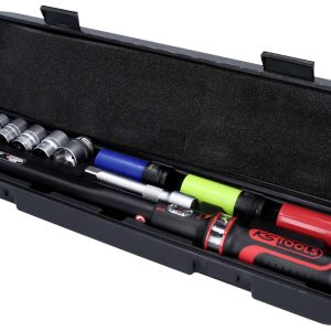 KS Tools ERGOTORQUE®precision 516.2400 Klucz dynamometryczny zestaw z grzechotką 1/2″ (12.5 mm) 20 – 200 Nm